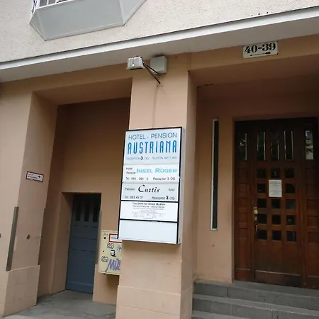 בית הארחה Hotel-pension Insel Rugen